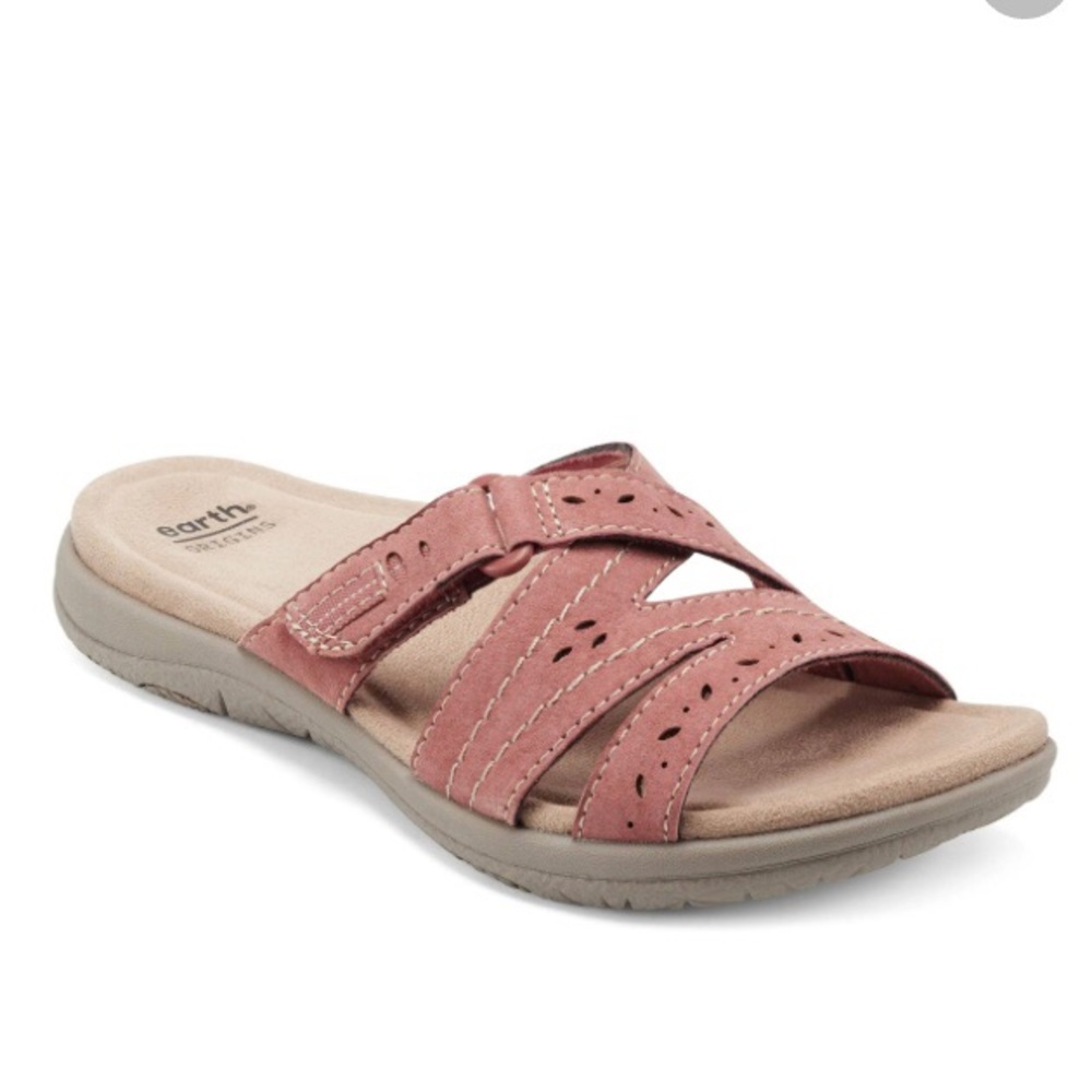 Earth Origins Savoy Shantel Sandals - Size 8, Color Terra Cotta